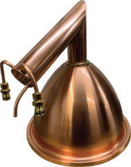 Pure Distilling Copper Dome and Condenser (extras included)