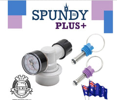 Spundy Plus kit with pressure relief valves