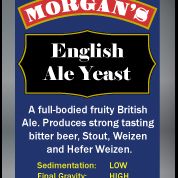 Morgan's English Ale yeast