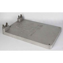 Cast Aluminium Cold Plate (with 4 push to fit connections)