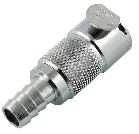 LC series Coupler, female with shutoff