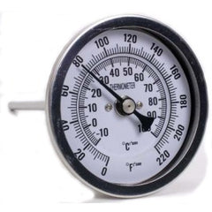 dial thermometer fitting (2 probe lengths) from