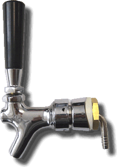 STAINLESS STEEL Draft tap with short shank for towers