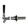 Faucet shank Premium (chrome plated over brass)
