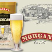 Morgan's Premium Golden Saaz Pilsner