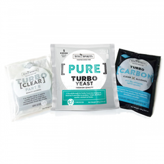 Still Spirits SUPER VALUE Turbo Pure pack (triple distilled yeast, carbon and turbo clear)