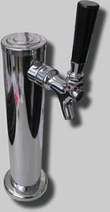 Beer Tower single faucet (s/steel and chrome)