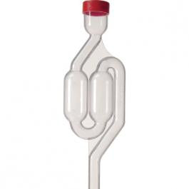 Vintage airlock with cap